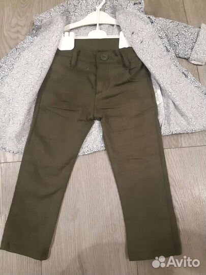 Костюм рубашка и брюки на мальчика 1-2 года