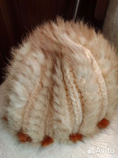 Шапка зимняя меховая женская норка