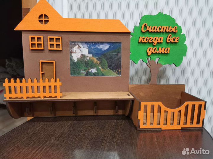 Лазерная резка фанеры дерева пластика