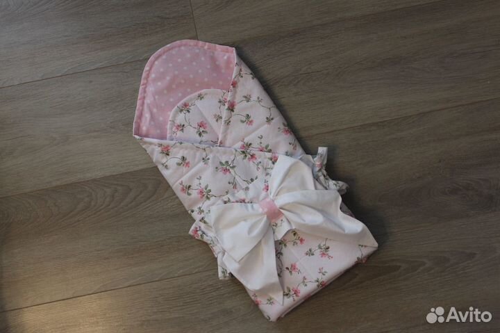 Конвертики на выписку, одеяло