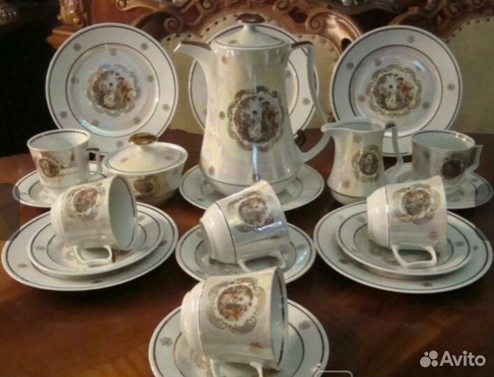 Чайный сервиз Мадонна гдр