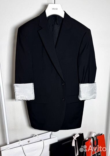 Пиджак оригинал Joop оверсайз черный