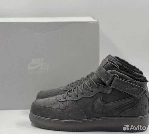 Кроссовки зимние Nike air force 1