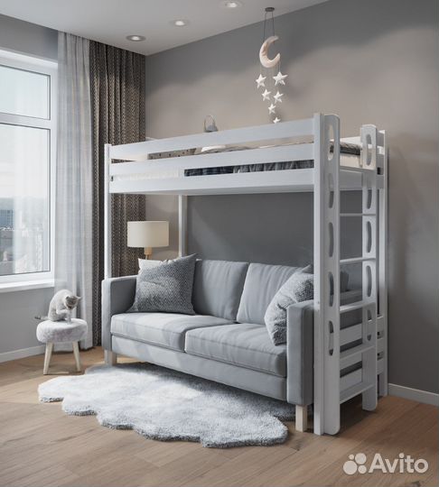 Детская кровать Чердак