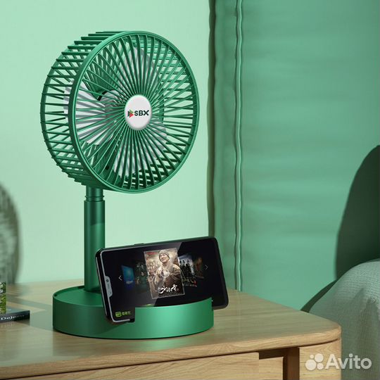 Портативный вентилятор настольный
