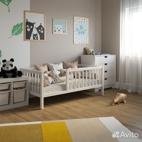 Кроватка матрешка с доп. местом детская берёза