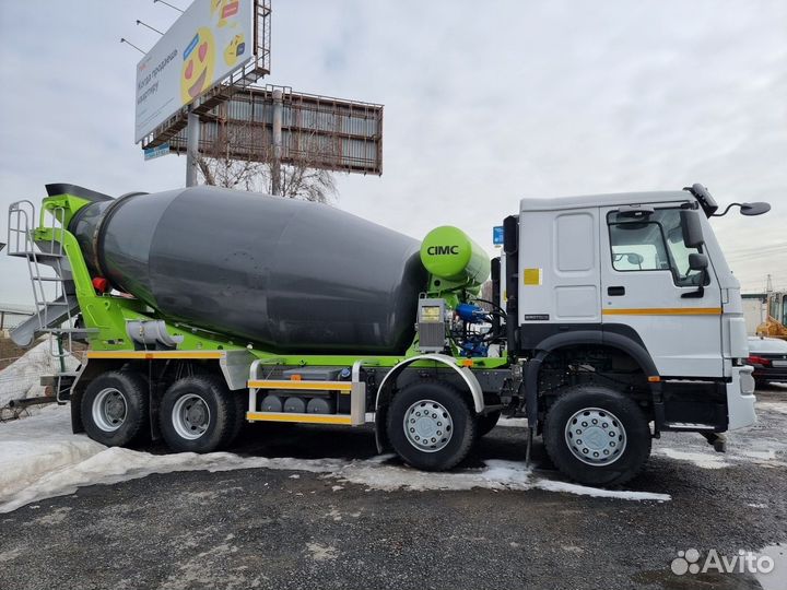 Автобетоносмеситель Howo HW76 8x4, 2024