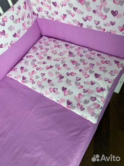 Бортики в кроватку новые