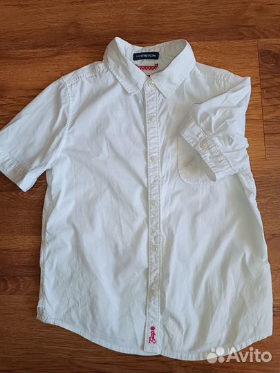 Белая рубашка Gap на девочку 3-5 лет 110-116