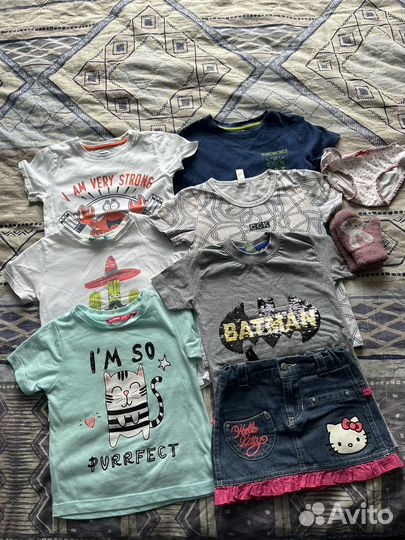 Пакет вещей на девочку 104-116