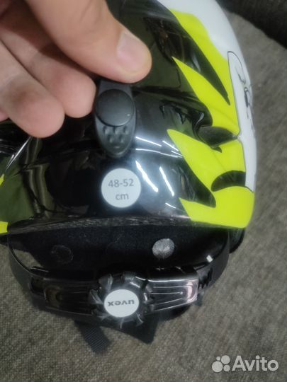 Шлем горнолыжный детский Uvex