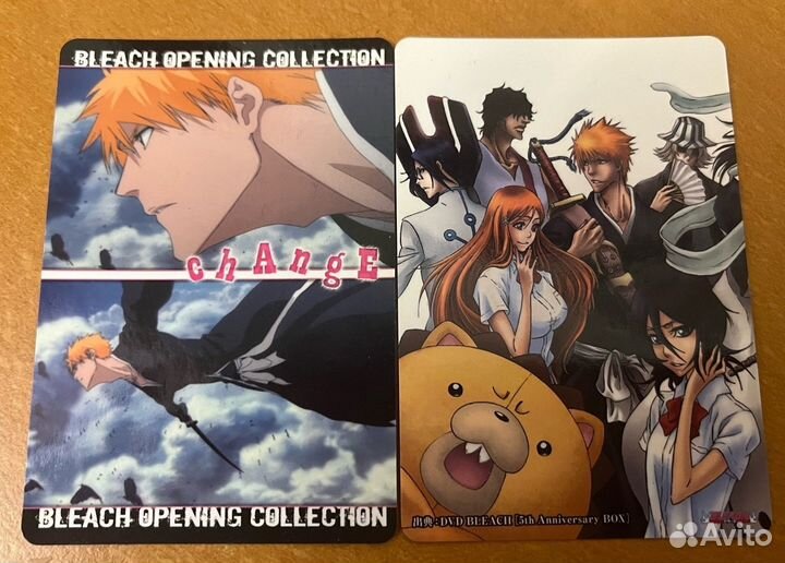 Карточки и наклейки по аниме и фильмам