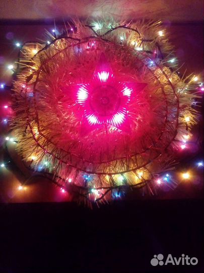 Звезда на ёлку СССР