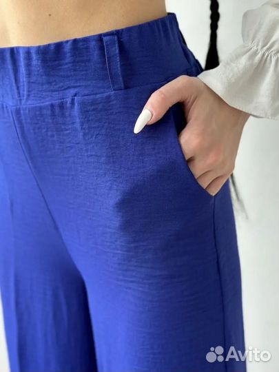 Новые женские летние брюки палаццо 42,44,46,48