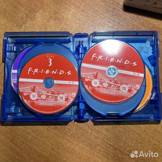 Friends (друзья) blu-ray set