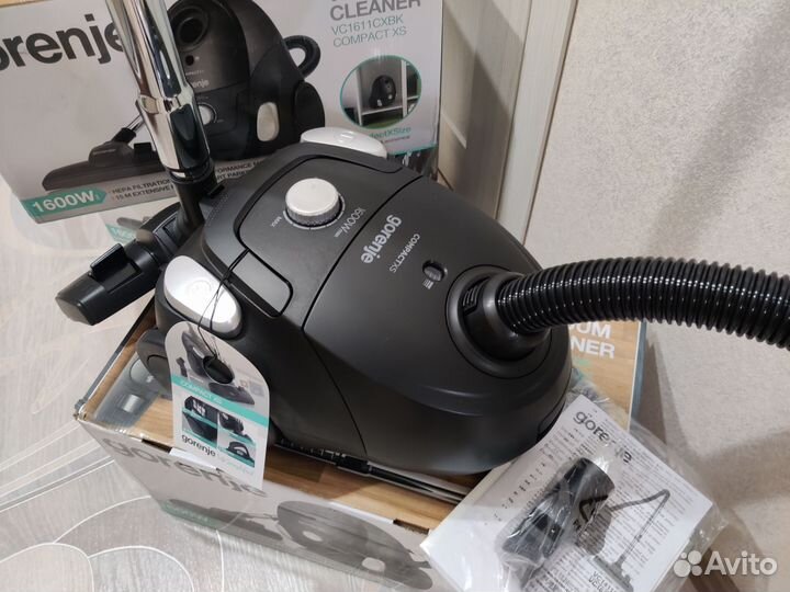 Пылесос Новый gorenje мощный с регулировкой