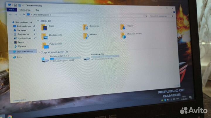 Игровой ноутбук Asus GT740M Core i3 SSD