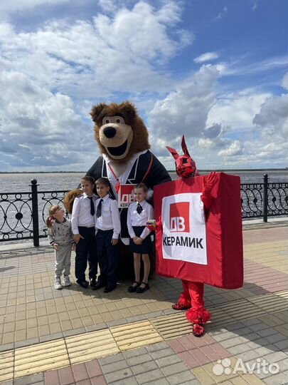 Огромный ростовой медведь 2,7,метра