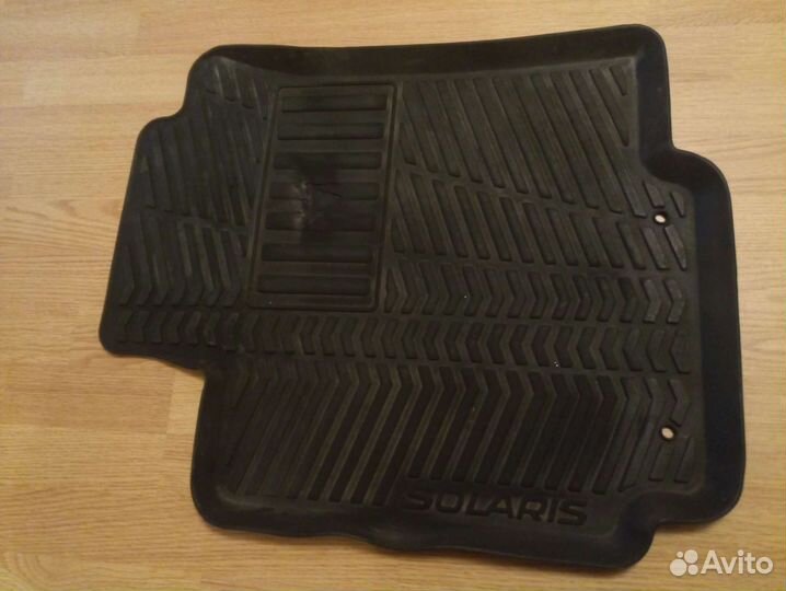 Автомобильный коврик hyundai solaris 4lf13aq000