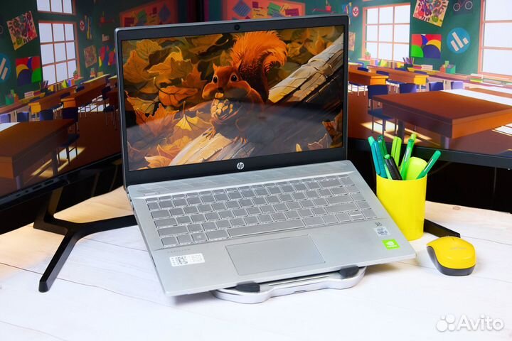 Легкий ноутбук HP / intel Core i7 / SSD / 512 GB