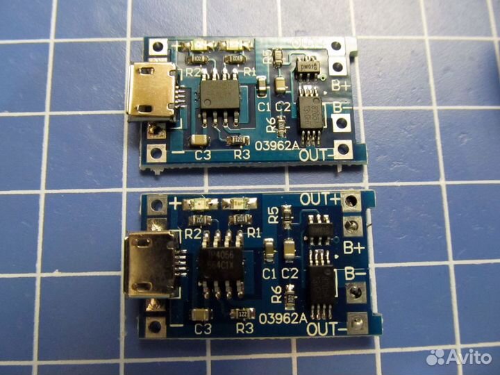 Зарядное устройство micro USB(18650)