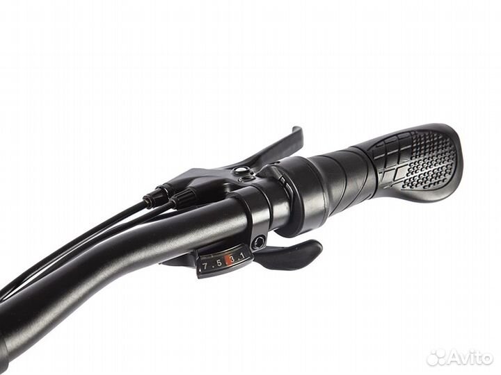 Электровелосипед Eltreco Ultra Max (черно-зеленый)