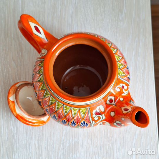 Чайник заварочный керамический Риштанская керамика