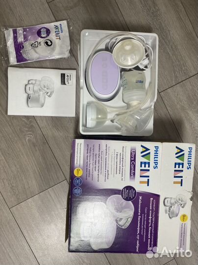 Молокоотсос avent электрический