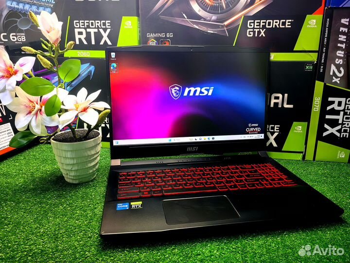 Ноутбук игровой MSI i5-12Th Gen / RTX 3060 6 Gb