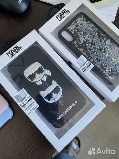 Чехол на X/XS karl lagerfeld оригинал новый