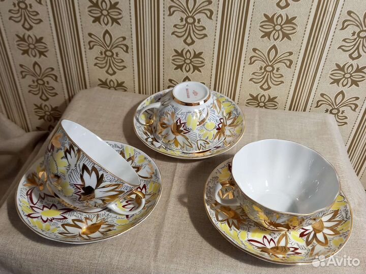Чайные пары и блюдца. лфз