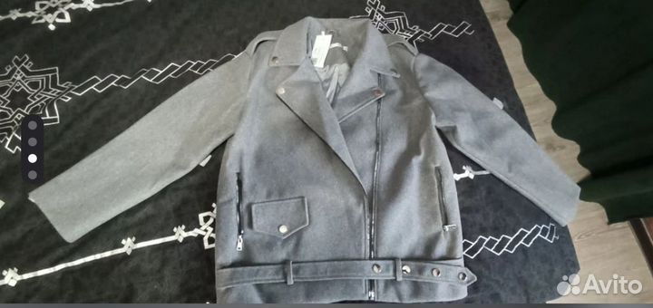 Косуха куртка шерстяная оверсайз, размер М