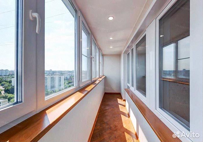 Остекление балкона, лоджии