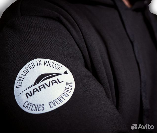 Толстовка Narval Frost Black/Grey XL