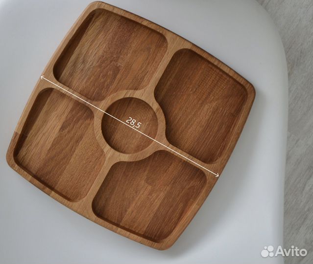 Менажница из дуба