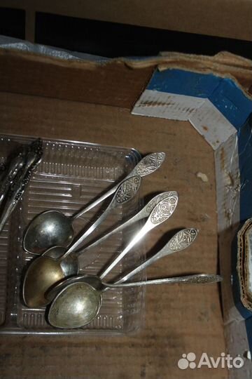 Чайные наборы мнц СССР ложечки