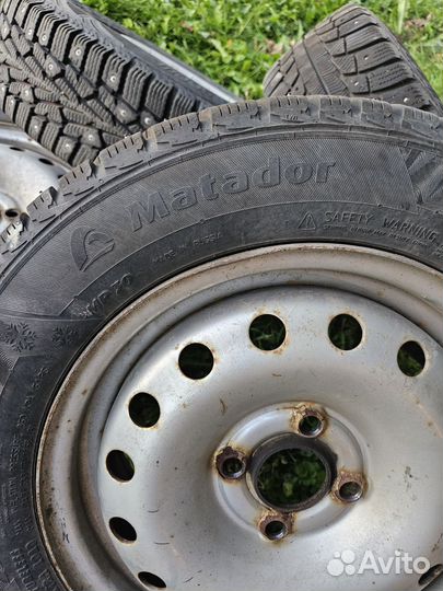 Зимние колеса r14 на lanos