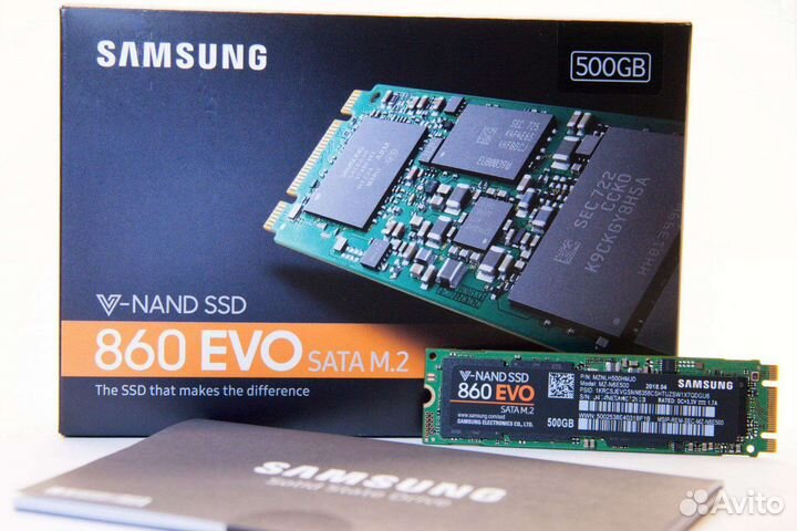 Samsung 860 EVO SSD m2 SATA 500Gb