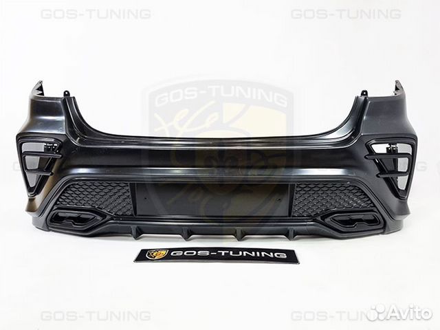 Задний бампер Киа Рио 4 