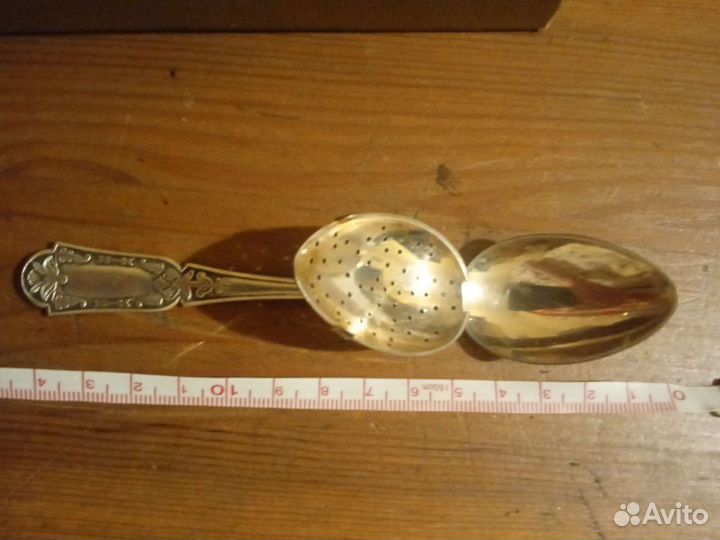 Ложка для заваривания чая серебро СССР винтаж