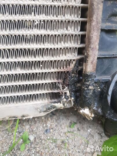 Радиатор охлаждения на ssangyong actyon sports