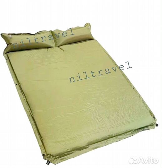 Самонадувной двухместный коврик 5 см