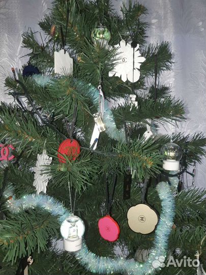 Шар ёлочная игрушка редкая от Chanel