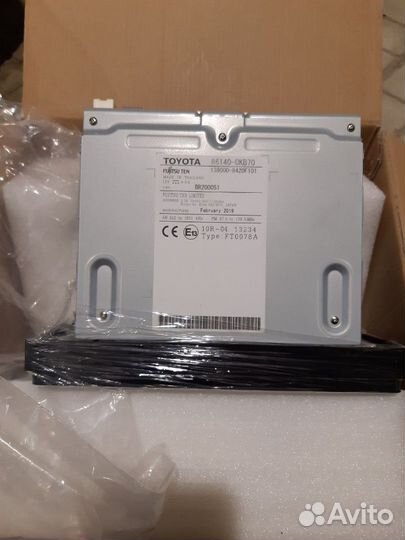 Головное устройство мультимедия тойота