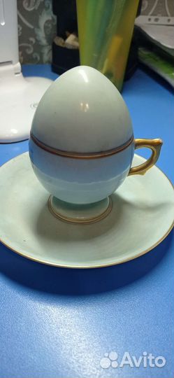 Яйцо-чашка хв и блюдце Братья Корниловы