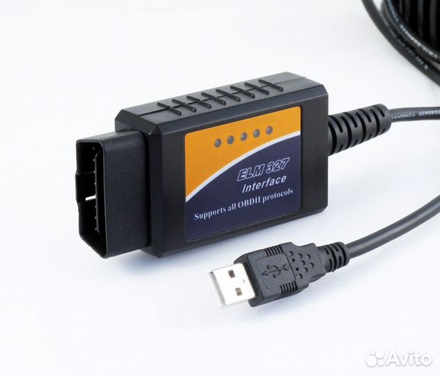 Адаптер ELM 327 USB (гарантия 3мес)