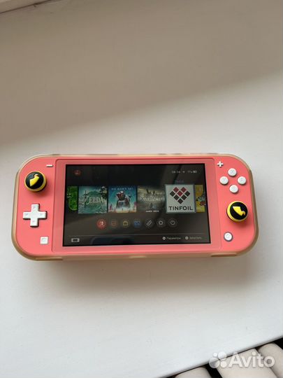 Портативная игровая приставка nintendo switch lite