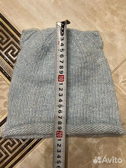 Комплект шапка и шарф для девочки