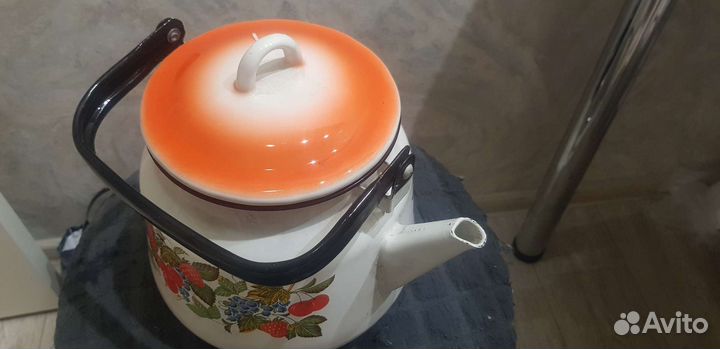 Чайник эмалированный