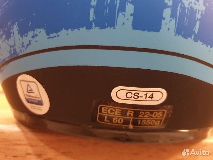 Мотошлем HJS CS-14 L60 новый